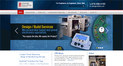 Desktop Screenshot of controlresources.com